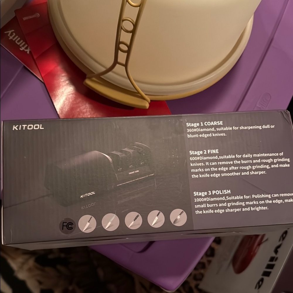 Brand New Kitool Electric Knife Sharpener - Picture 2 of 2